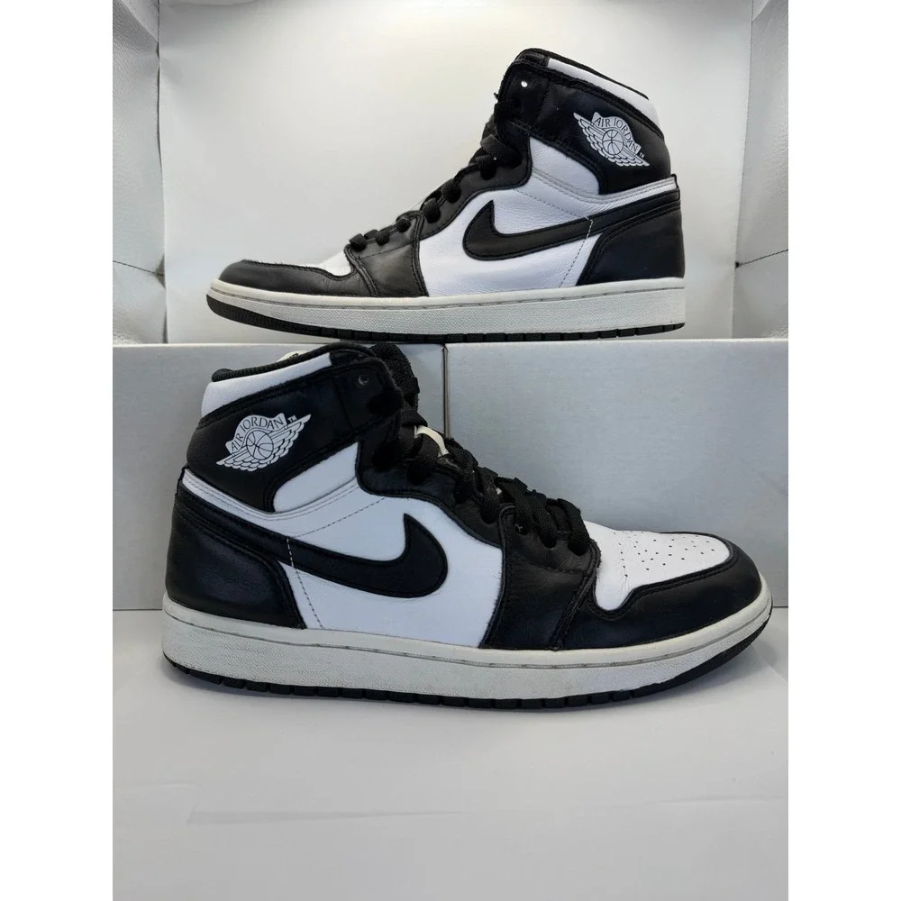 Air Jordan 1 Retro "Black / White" (2014) – Size 8.5 - Picture 1 of 6
